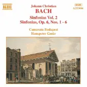 Naxos Camerata Budapest - J.C. Bach: Sinfonias 2 (CD)