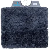 Wicotex - Bidetmat Classic Pure 50x60cm - Badmat - Antraciet - Antislip onderkant