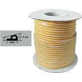 Fix-o-moll - Tochtband - P Profiel - 100 M X 9 Mm - 2.5-5 Mm - Wit P-profiel Wit