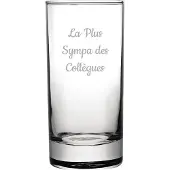Fusion Longdrinkglas gegraveerd - 28,5cl - La Plus Sympa des Collègues