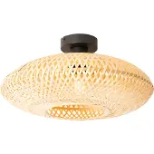 QAZQA Oosterse plafondlamp bamboe 40 cm - Ostrava