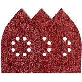 Wolfcraft 1755000 Multi-schuurpapierset Met klittenband, Geperforeerd Korrelgrootte (num) 80, 120, 240 (l x b) 175 mm x 107 mm 10 stuk(s)