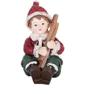 Clayre & Eef Jongen zittend 7*5*9 cm
