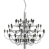 Flos 2097 Sarfatti kroonluchter LED Chroom 50 lampen