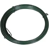 vidaXL Fil de liaison de clôture 25 m 14/2 mm Acier Vert