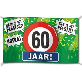 Paper Dreams Gevel Vlag - 60 Jaar