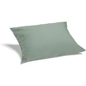 Yumeko Kussensloop Percal Katoen 60x70 Groen - Eco, Bio & Fairtrade