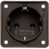 Berker 941852501 - Type F - Braun - Thermoplastisch materiaal - 250 V - 16 A - 50 Hz