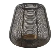 Ptmd Jaden Black Iron Stormlight Small Border Round M