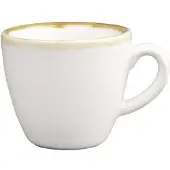 Olympia Kiln espressokopjes krijtwit 85ml (6 stuks), 6,2(Ø)cm