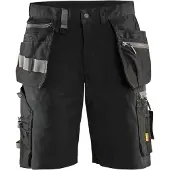 Blakläder Korte werkbroek stretch 1598-1343 46 / Zwart