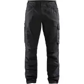 Blakläder 1439-1141 Service werkbroek denim stretch Zwart/Zwart maat C152 heren