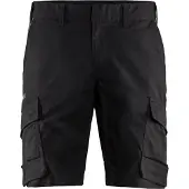 Blakläder Industrie short met stretch 14461832 | Zwart/Donkergrijs | Maat 64 - 7330509758731