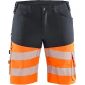 Blakläder Short met stretch High-Vis 15411811/ | Medium Grijs/ High Vis Oranje | Maat 60 - 7330509748343