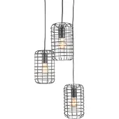 Label51 - Hanglamp Solido - Zwart - 32x32x127cm