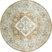 Veer Carpets Vloerkleed laria brown 5 rond ø120 cm