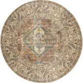 Veer Carpets Vloerkleed laria blue 1 rond ø120 cm
