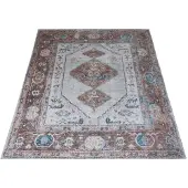 Veer Carpets Vloerkleed karaca blue/brown 06 200 x 290 cm