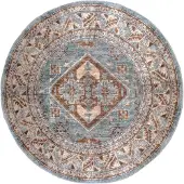 Veer Carpets Vloerkleed laria blue 3 rond ø160 cm