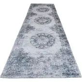 Veer Carpets Vloerkleed viola antraciet 80 x 300 cm