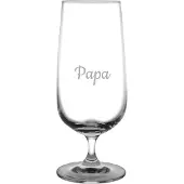 Fusion Bierglas op voet gegraveerd - 41cl - Papa