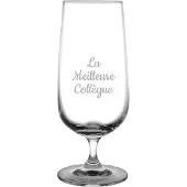Fusion Bierglas op voet gegraveerd - 41cl - La Meilleure Collègue