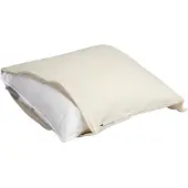 Yumeko Kussenbeschermer Flanel 60x70 Beige - Eco, Bio & Fairtrade