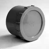 Wavin Wadal lijmfitting met 1 aansluiting, PVC, grijs, uitwendige buisdiameter 40mm, 41