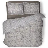 Linnick Dekbedovertrek Katoen Willow - grey 200x200/220cm
