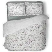 Linnick Dekbedovertrek Katoen Trail Yard - white 200x200/220cm