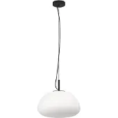 Eglo Hanglamp Balmes, dimbaar, wit / opaal, Woon-/ Eetkamer, metaal, Modern, hanglamp