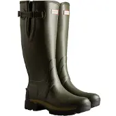 Hunter Regenlaars Men Balmoral Adjustable 3mm Neoprene Dark Olive-Schoenmaat 42