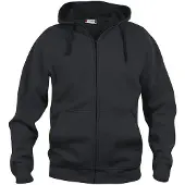 Clique Basic Hoody Full Zip | Maat: XXXL