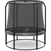 Magic Circle Pro Rechthoekige Trampoline 244 x 366 cm Groen met veiligheidsnet