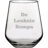 Pasabahce Drinkglas gegraveerd - 42,5cl - De Leukste Bompa