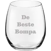 Royal Leerdam Drinkglas gegraveerd - 39cl - De Beste Bompa