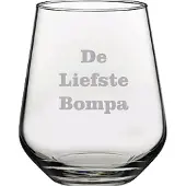 Pasabahce Drinkglas gegraveerd - 42,5cl - De Liefste Bompa