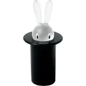 Alessi Tandenstokerhouder Magic Bunny Black