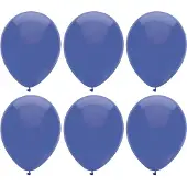Haza Ballonnen verjaardag feest - 300x stuks - marine blauw - 29cm