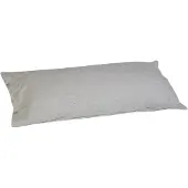 Yumeko Kussensloop Flanel 40x80 Grijs - Eco, Bio & Fairtrade