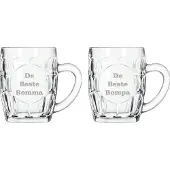 Libbey Bierpul gegraveerd - 55cl - De Beste Bomma-De Beste Bompa