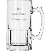 Libbey Bierpul gegraveerd - 1ltr - De Leukste Bomma