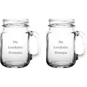 Fusion Drinkglas gegraveerd - 45cl - De Leukste Bomma-De Leukste Bompa