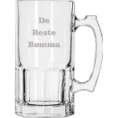 Libbey Bierpul gegraveerd - 1ltr - De Beste Bomma