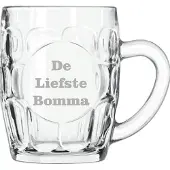 Libbey Bierpul gegraveerd - 55cl - De Liefste Bomma