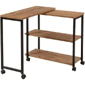 Norda Design Zijtafel Atlantische pine Zwart