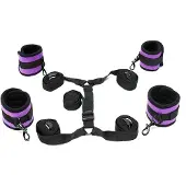 Rimba - Soft Bondage Onder het bed of matras soft bondage boeien set