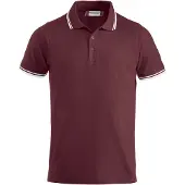 Clique Poloshirt Amarillo Wit M / Wit