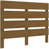 vidaXL Hoofdbord 75x3x80 cm massief grenenhout honingbruin