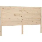 vidaXL Hoofdbord 141x4x100 cm massief grenenhout
